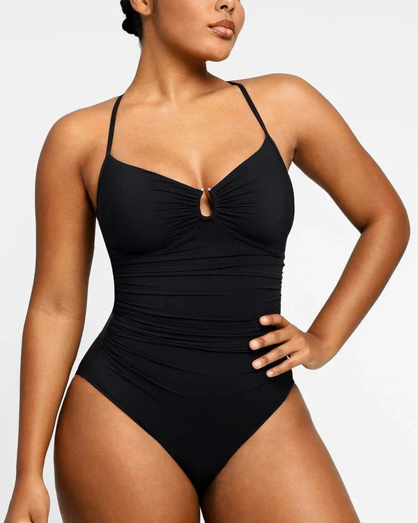 AFZ®AquaGlam Smart U-Ring Swimsuit