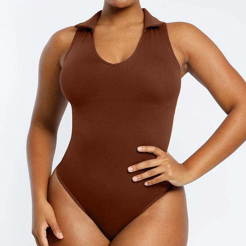 AFZ®DailyDeluxe Firm Polo Bodysuit