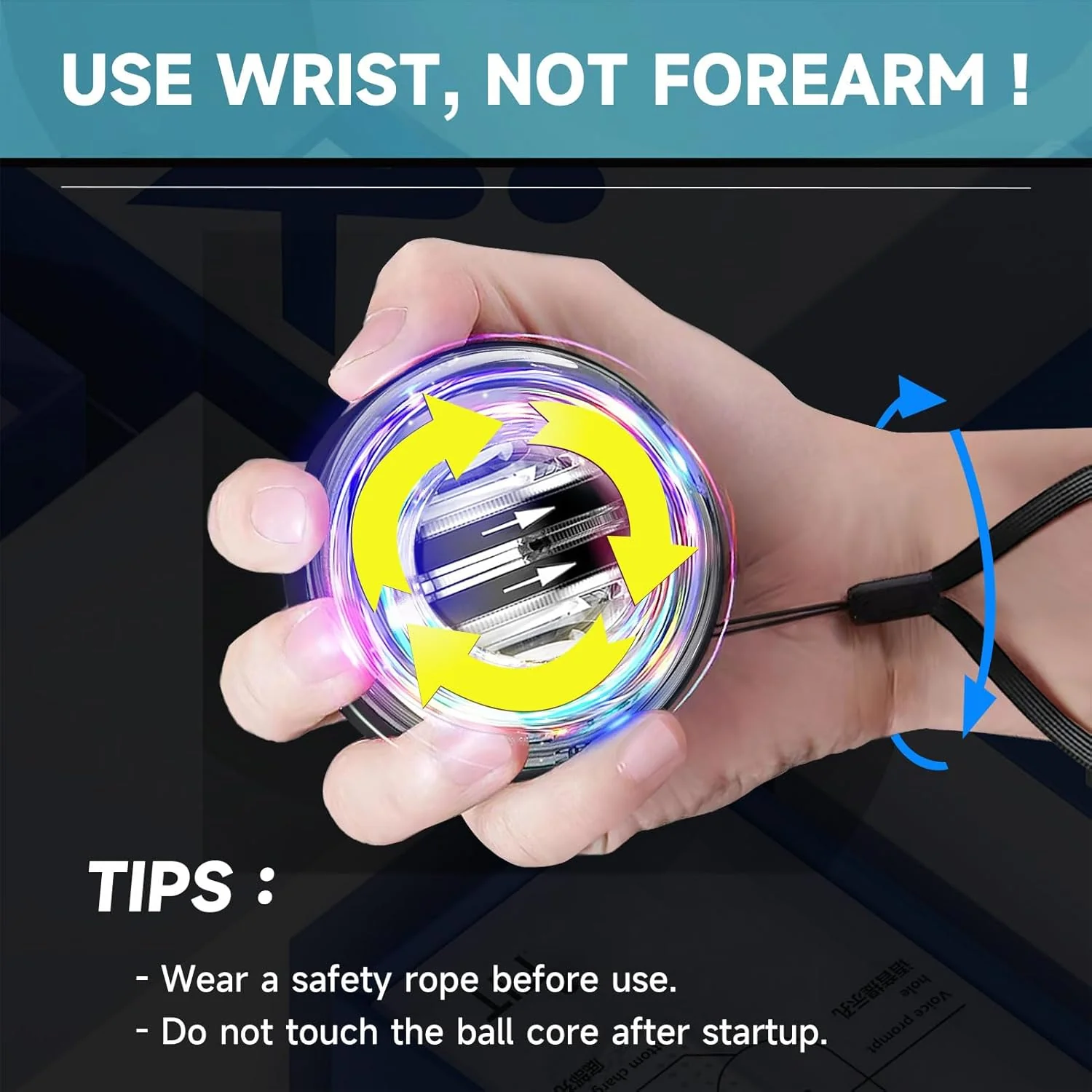 AFZ® Wrist Power Gyro Ball