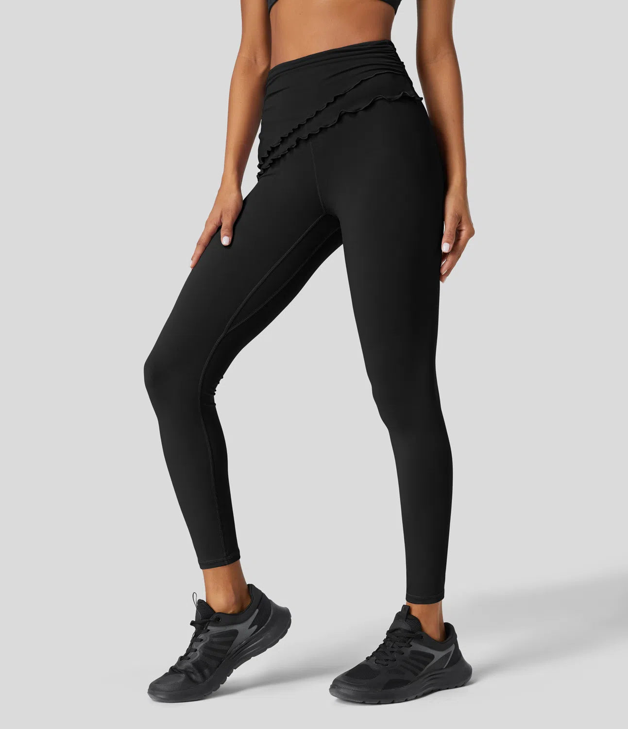 AFZ® Foldover Trim Leggings