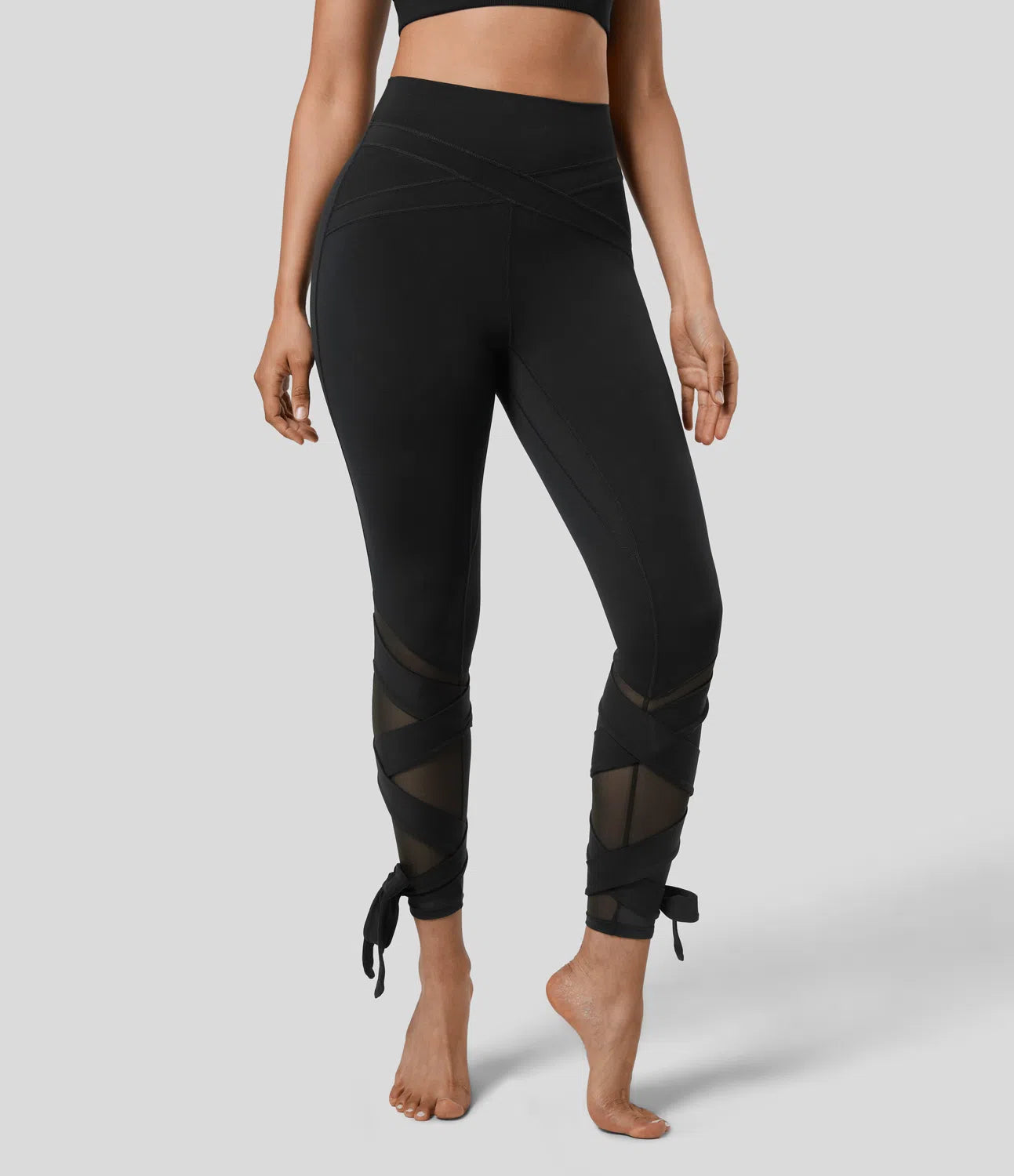 AFZ® Crisscross Lace Leggings