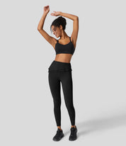 AFZ® Foldover Trim Leggings