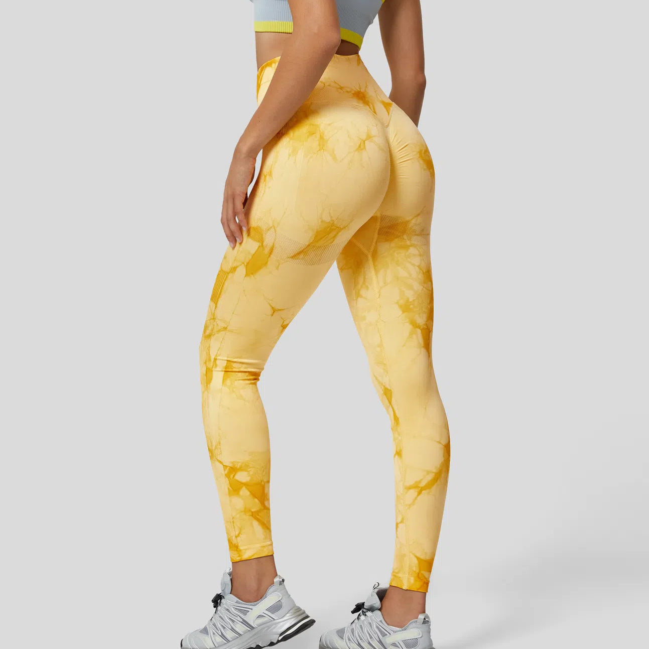 AFZ® Waisted Tie-Dye Leggings