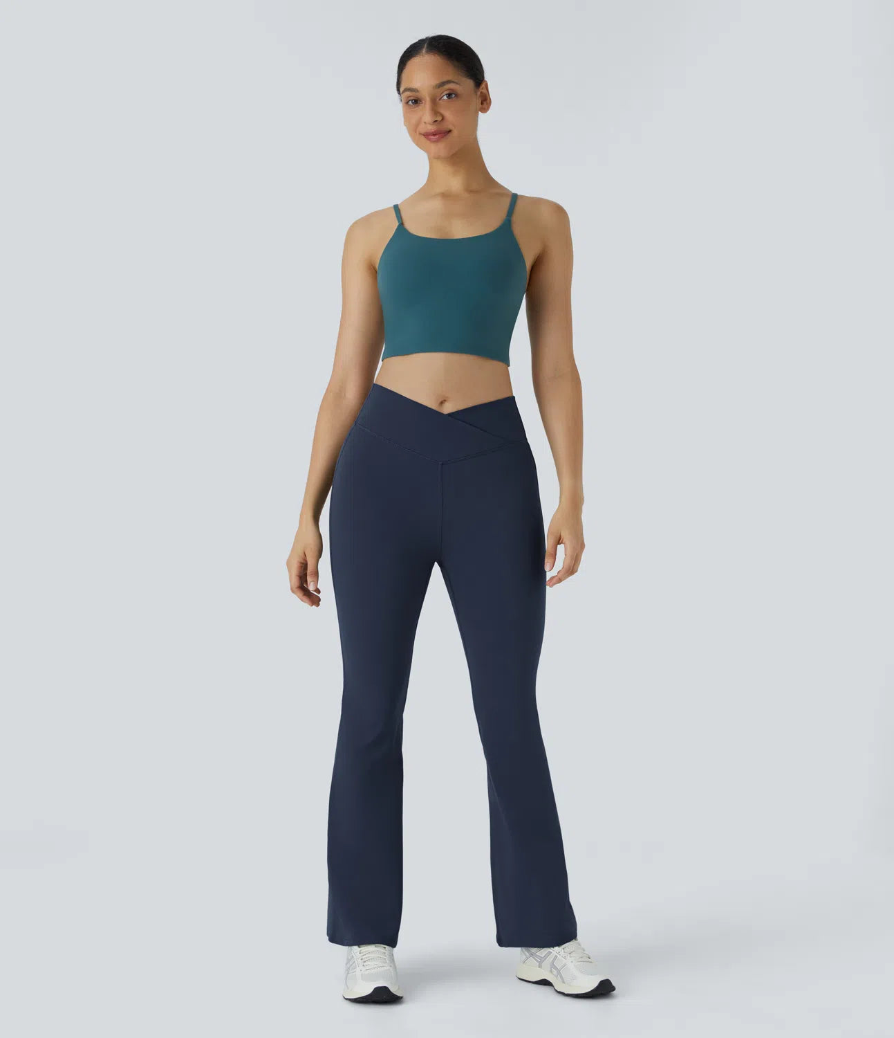 AFZ® Crossover Flare Leggings