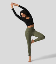 AFZ® Side Hem Leggings