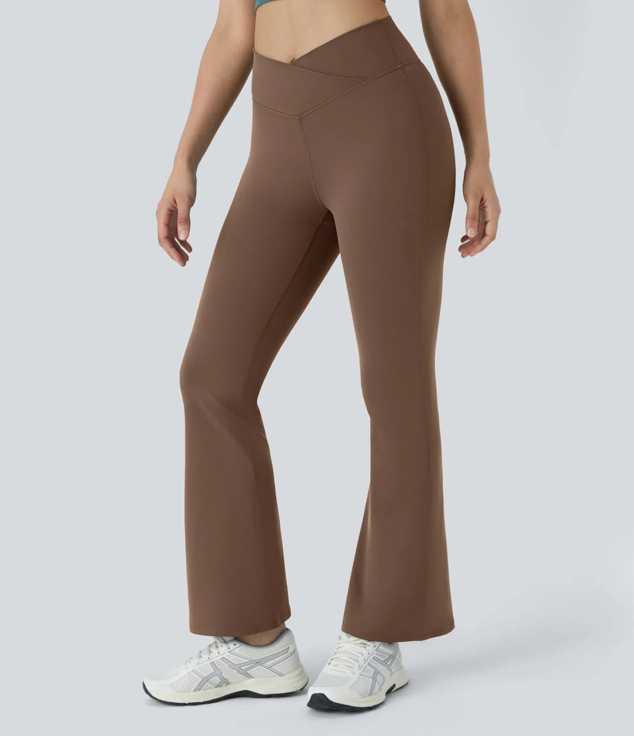 AFZ® Crossover Flare Leggings