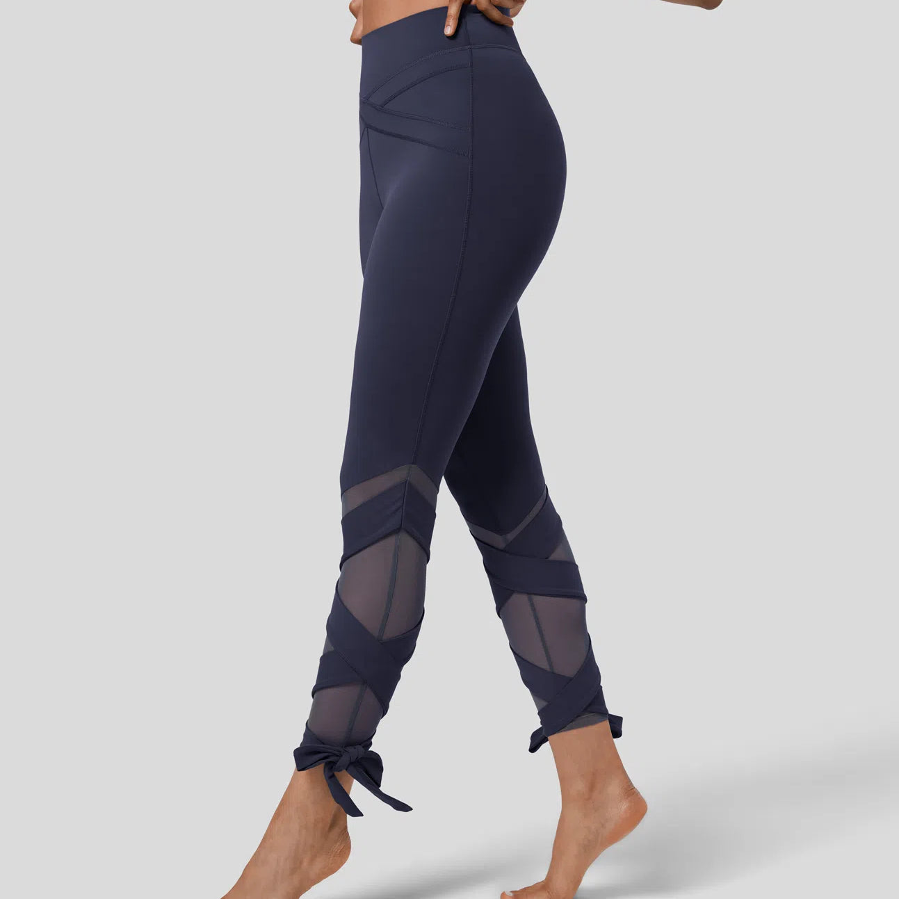 AFZ® Crisscross Lace Leggings