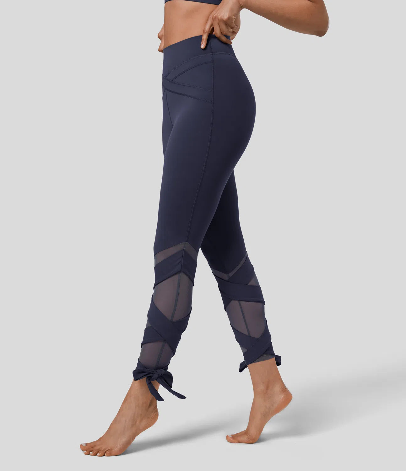 AFZ® Crisscross Lace Leggings