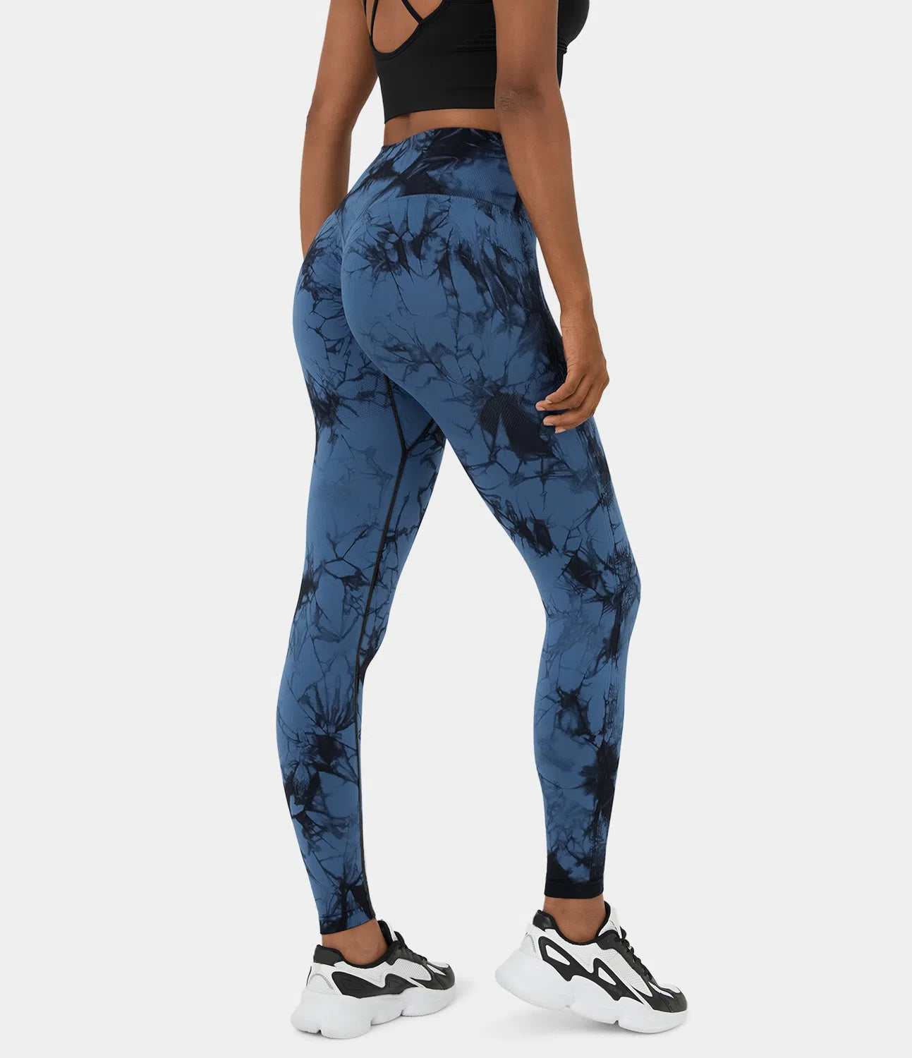 AFZ® Waisted Tie-Dye Leggings