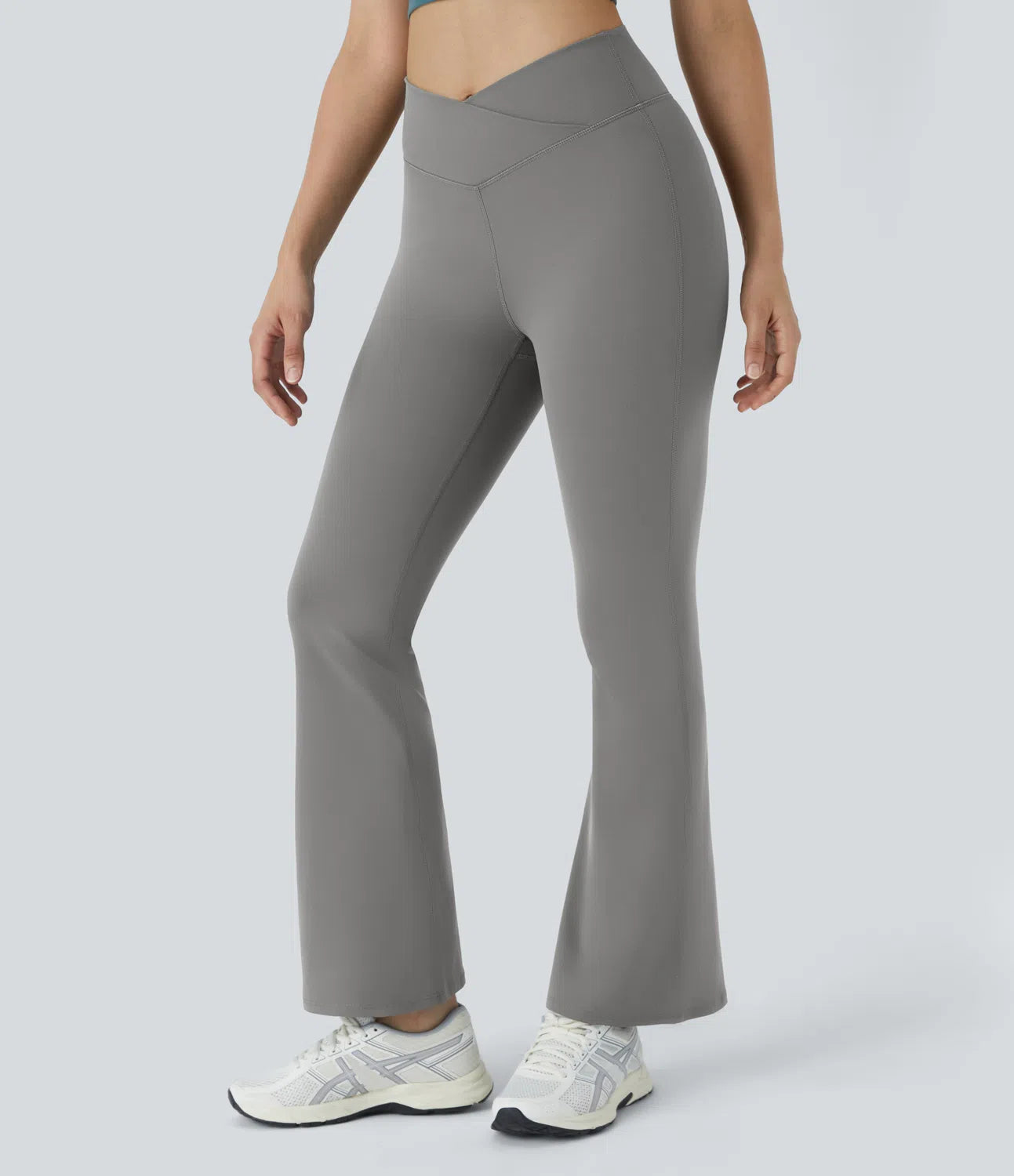 AFZ® Crossover Flare Leggings