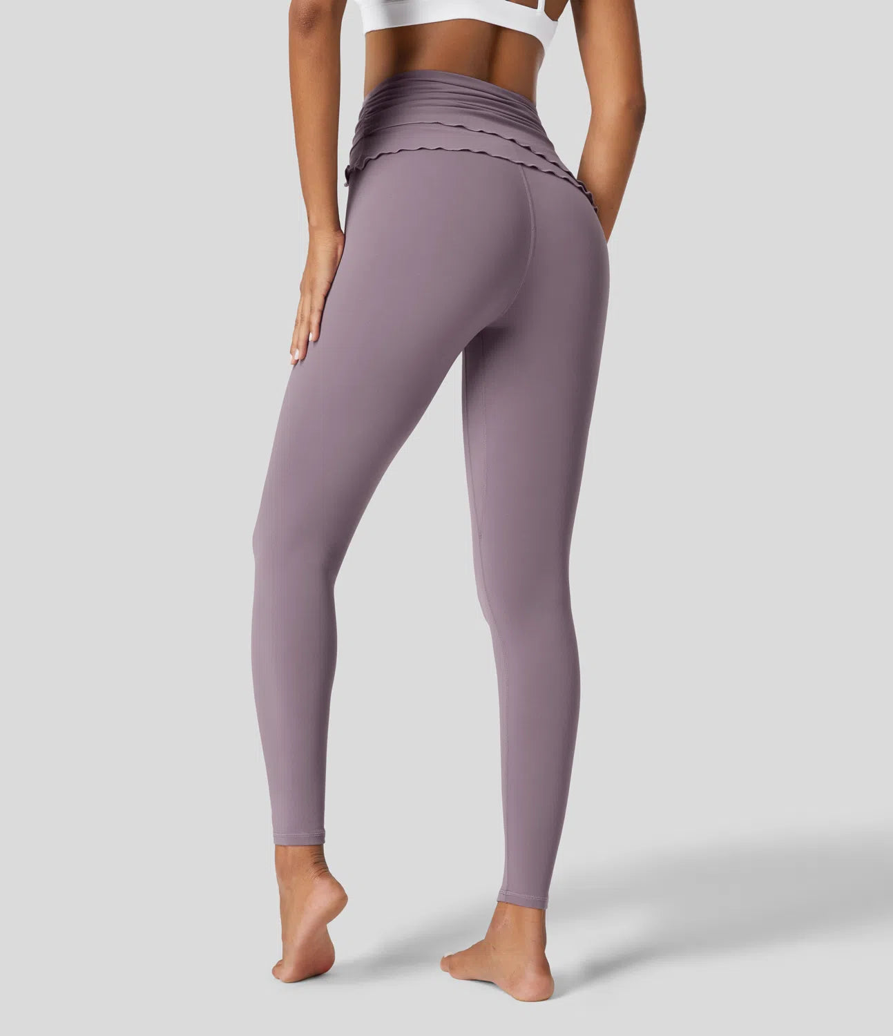 AFZ® Foldover Trim Leggings