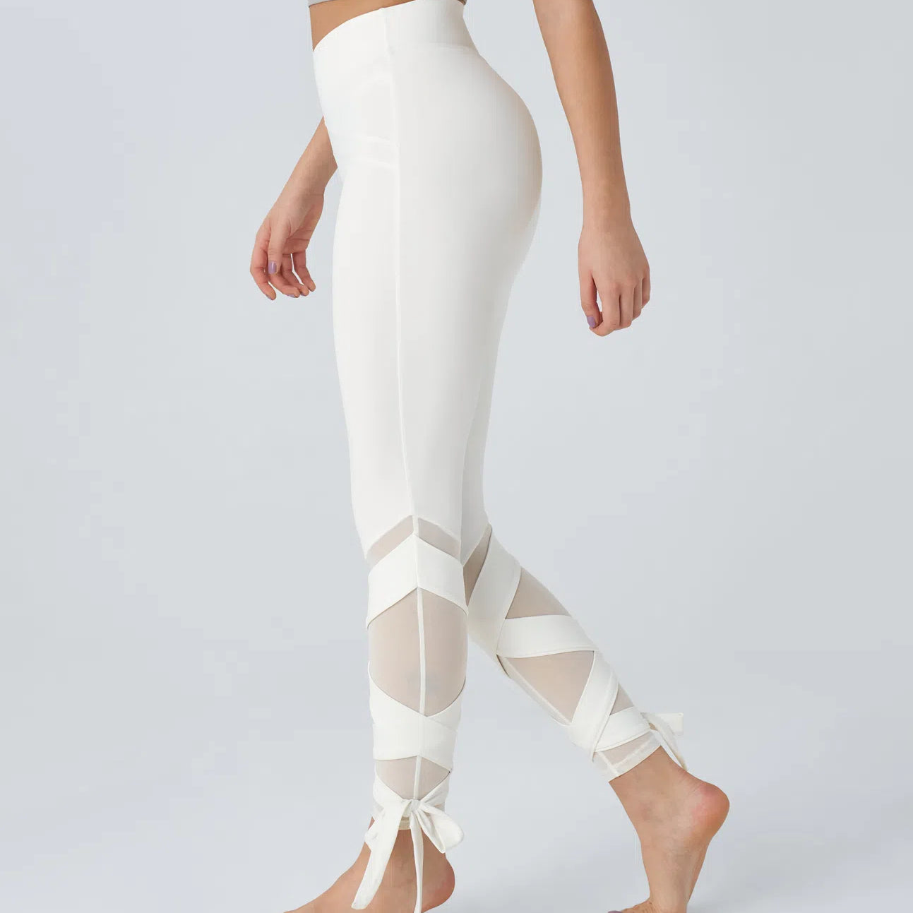 AFZ® Crisscross Lace Leggings