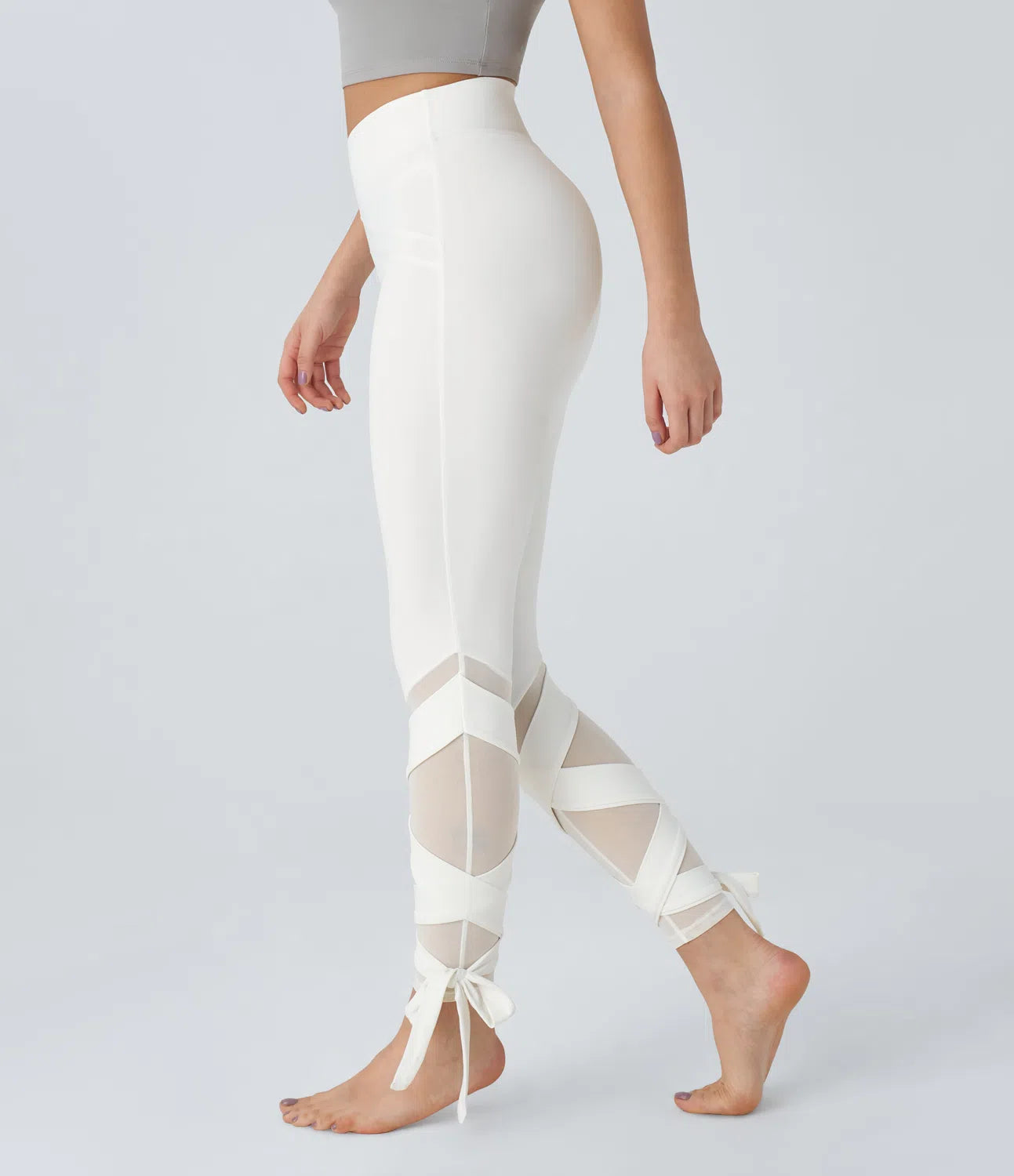 AFZ® Crisscross Lace Leggings