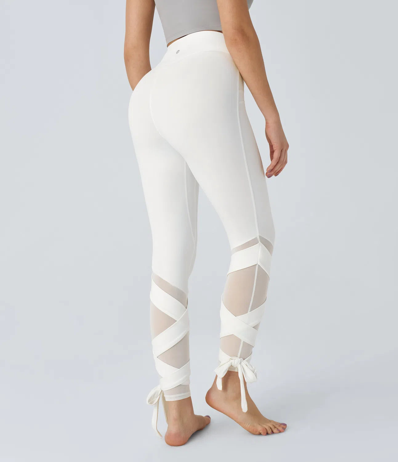 AFZ® Crisscross Lace Leggings