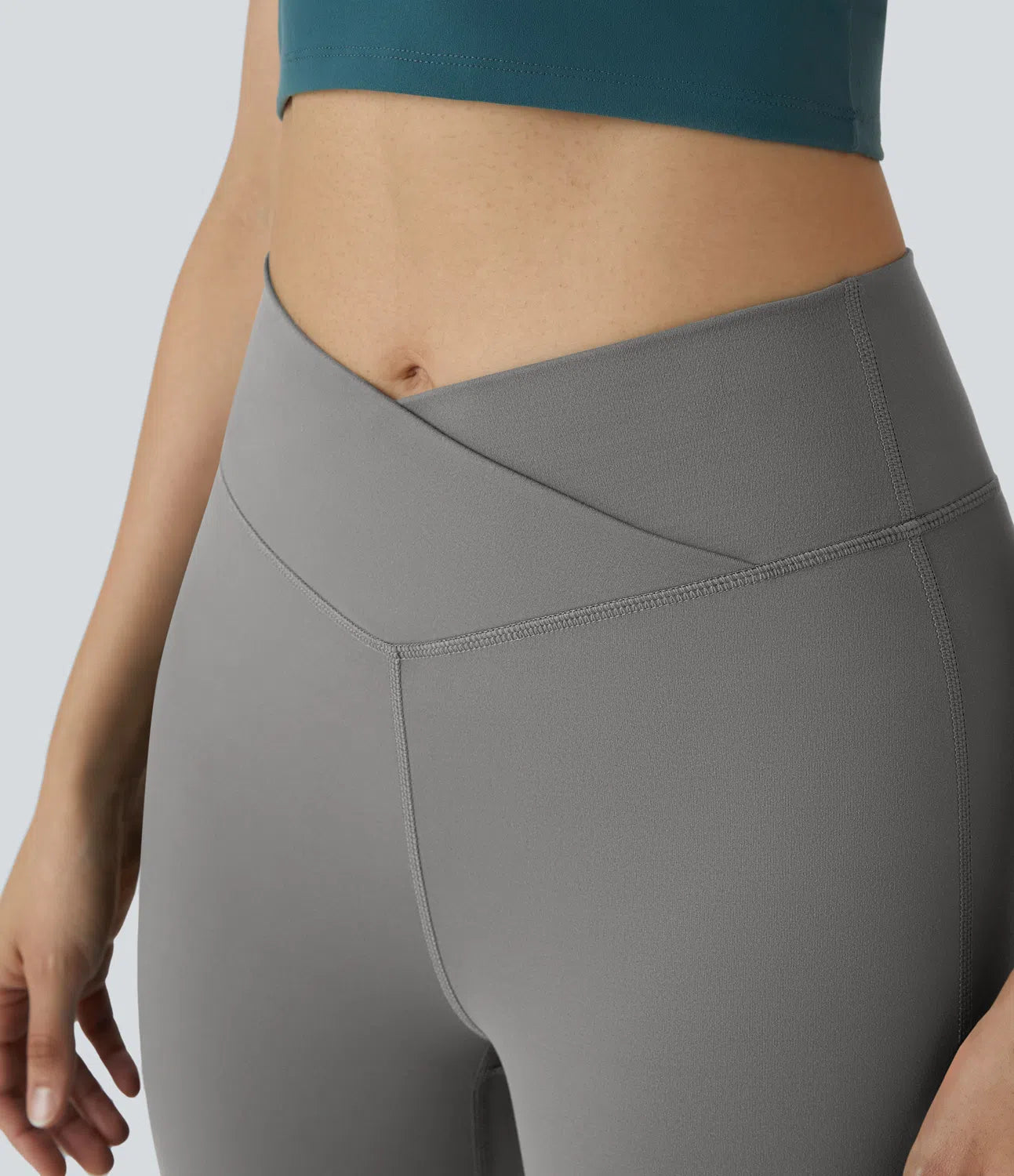 AFZ® Crossover Flare Leggings