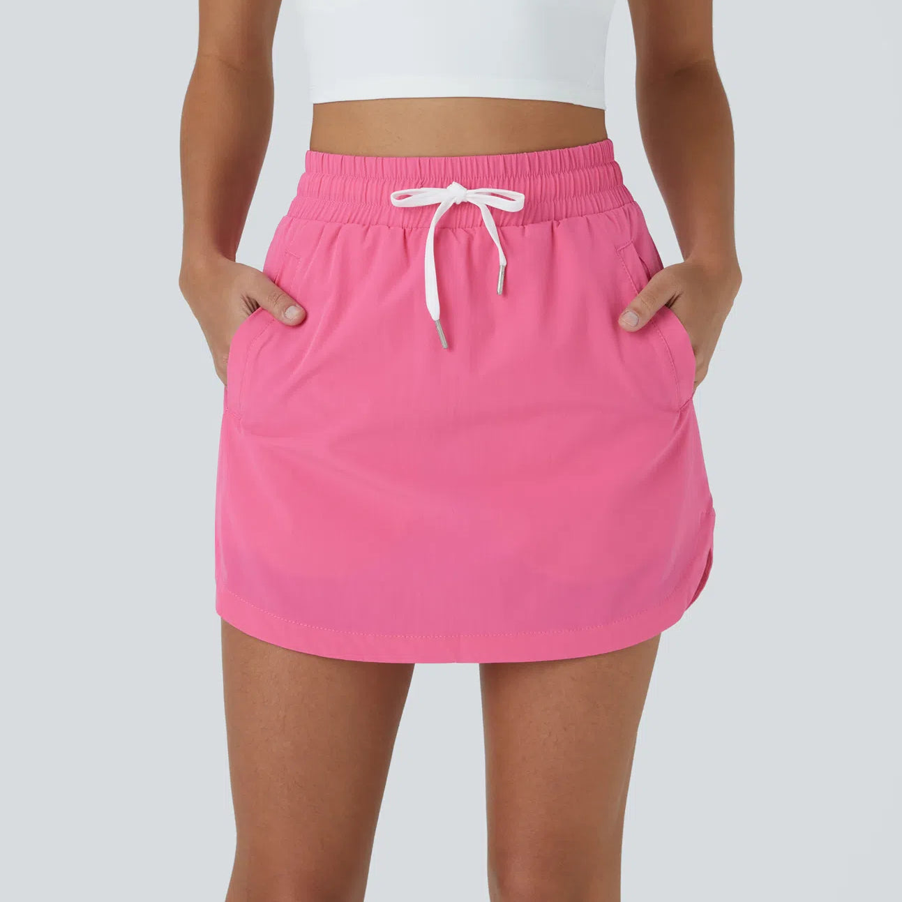 AFZ®Skirtlets Athletic Drawstring Mini-Skirts