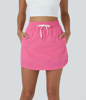 AFZ®Skirtlets Athletic Drawstring Mini-Skirts