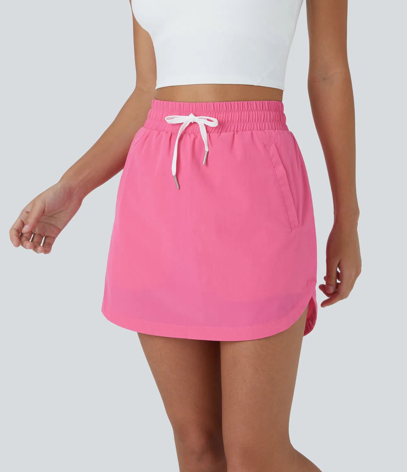 AFZ®Skirtlets Athletic Drawstring Mini-Skirts