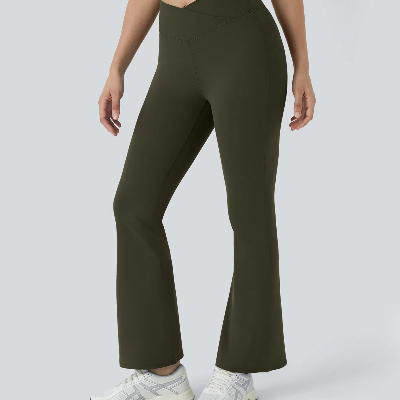 AFZ® Crossover Flare Leggings