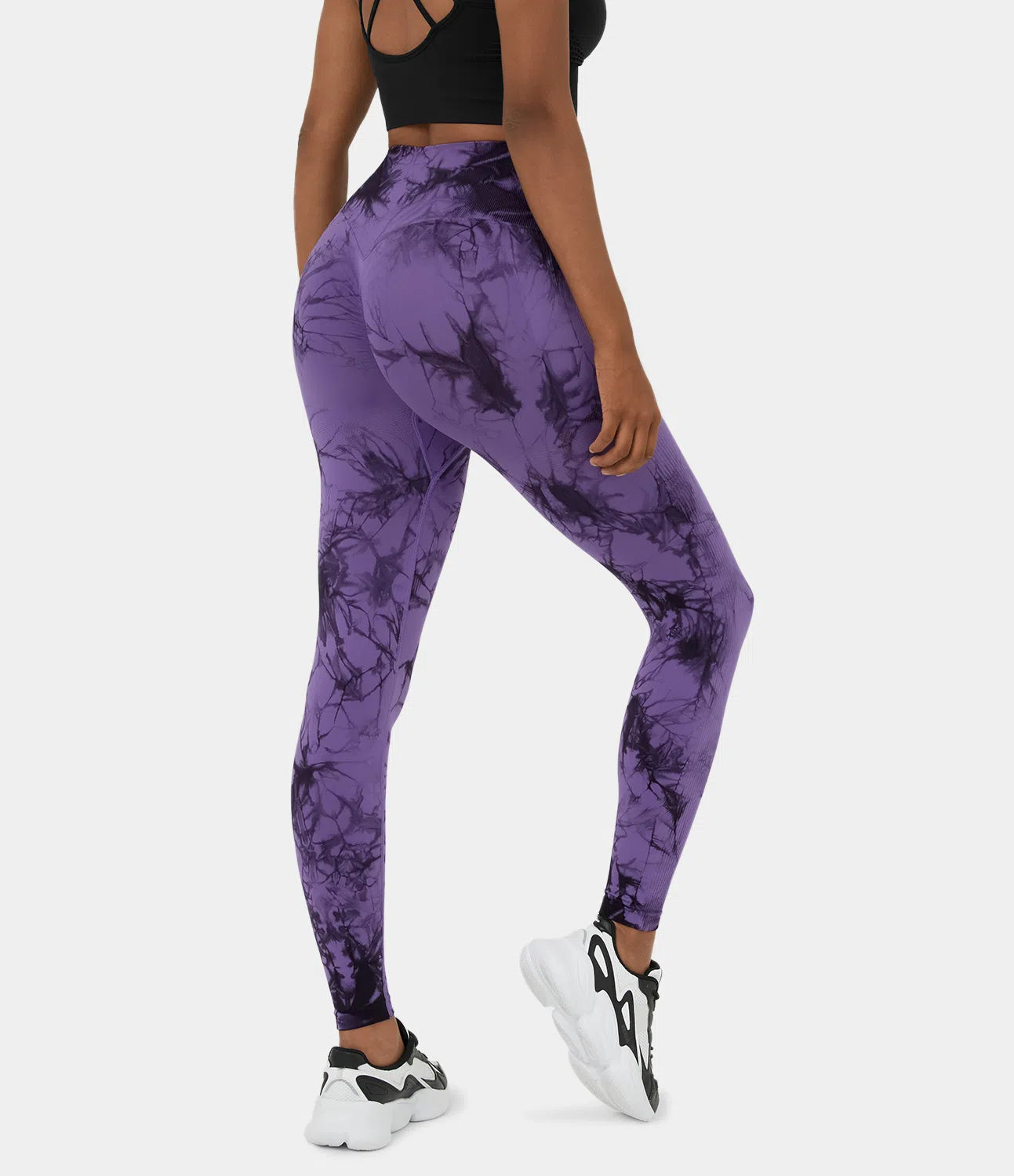 AFZ® Waisted Tie-Dye Leggings