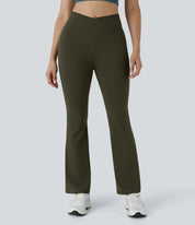 AFZ® Crossover Flare Leggings