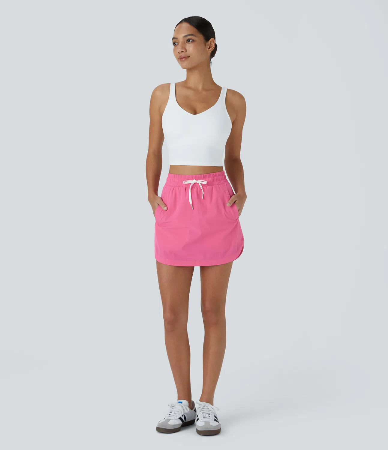 AFZ®Skirtlets Athletic Drawstring Mini-Skirts