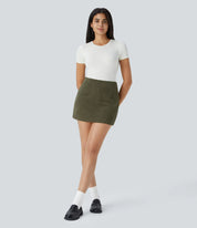 AFZ®Skirtlets Chic Corduroy Mini-Skirts