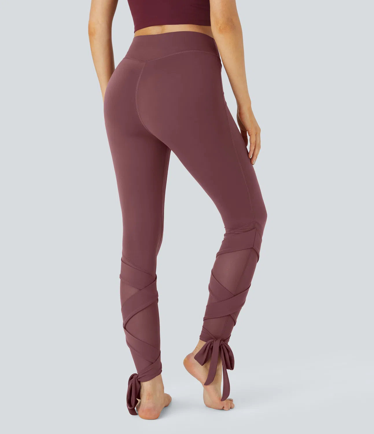 AFZ® Crisscross Lace Leggings