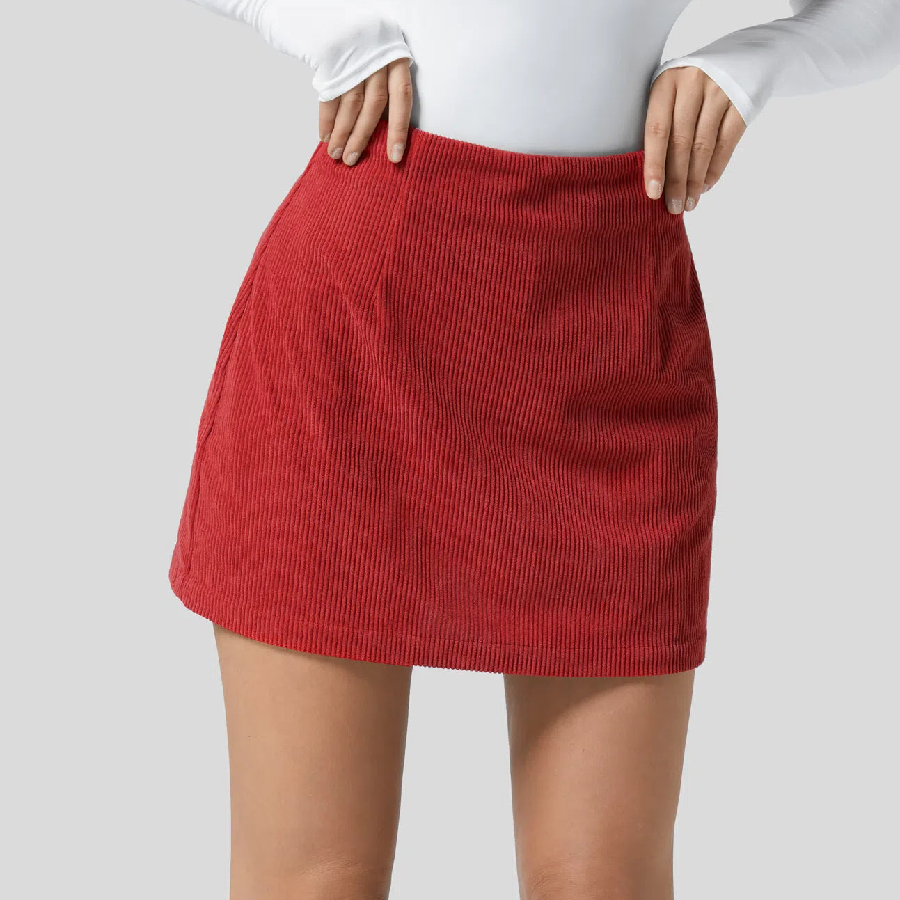 AFZ®Skirtlets Chic Corduroy Mini-Skirts