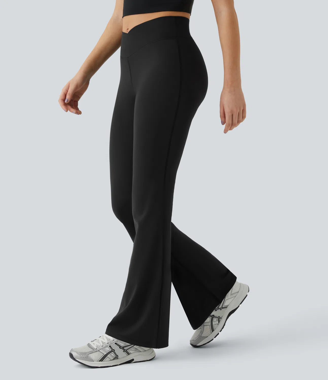 AFZ® Crossover Flare Leggings