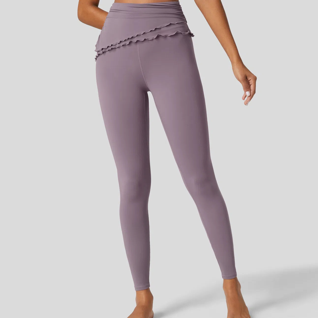 AFZ® Foldover Trim Leggings