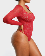 AFZ®LaceLux Sleeve Enhancer Bodysuit