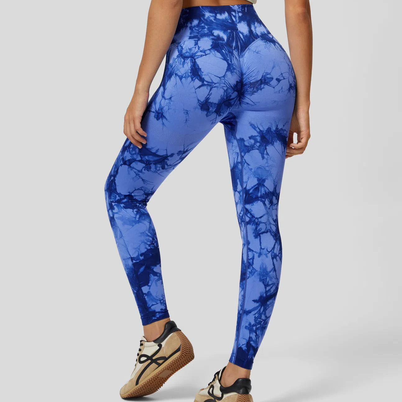 AFZ® Waisted Tie-Dye Leggings