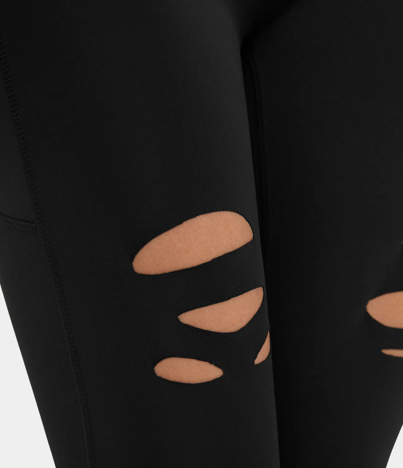 AFZ® Crossover Ripped Leggings