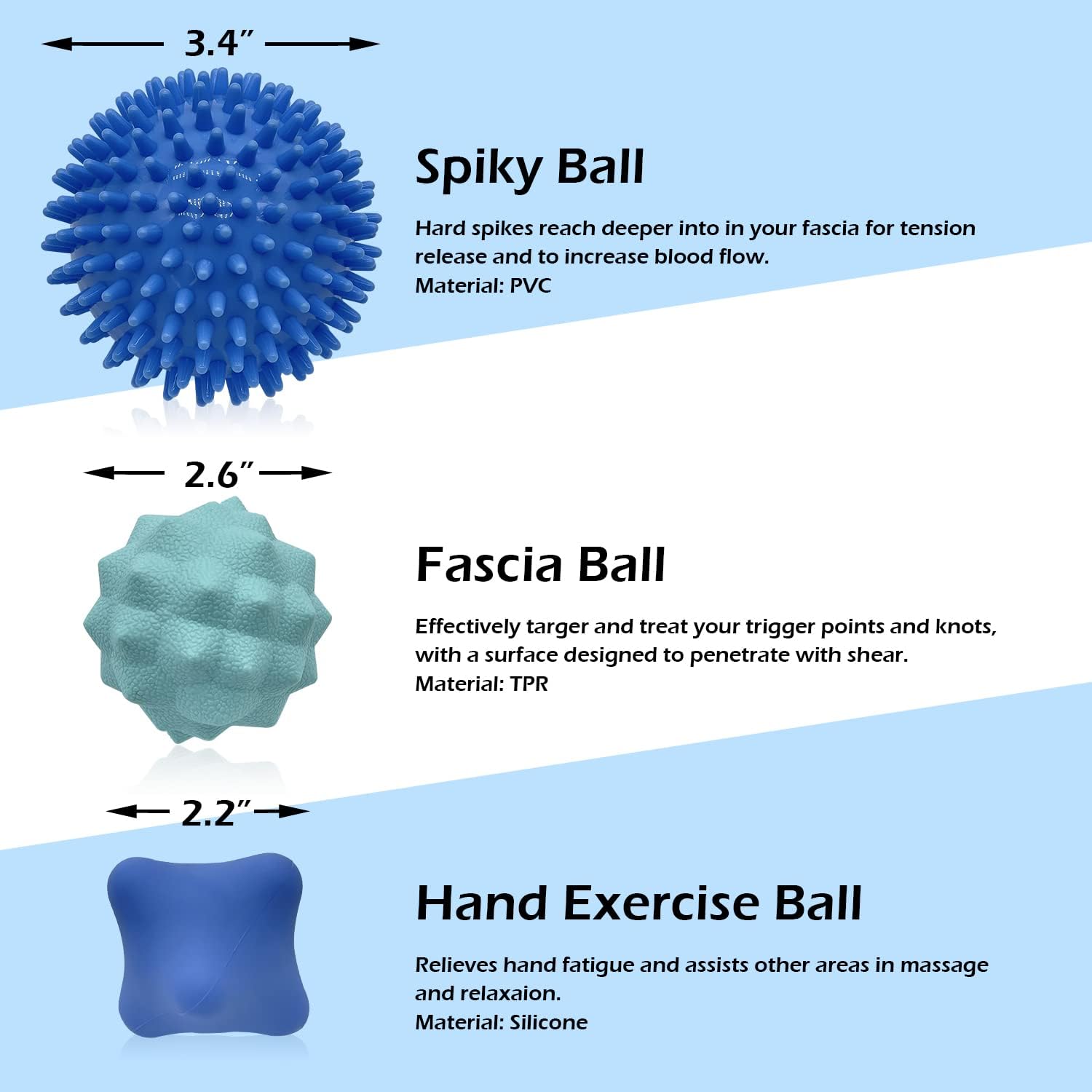 AFZ® Massage Ball Set