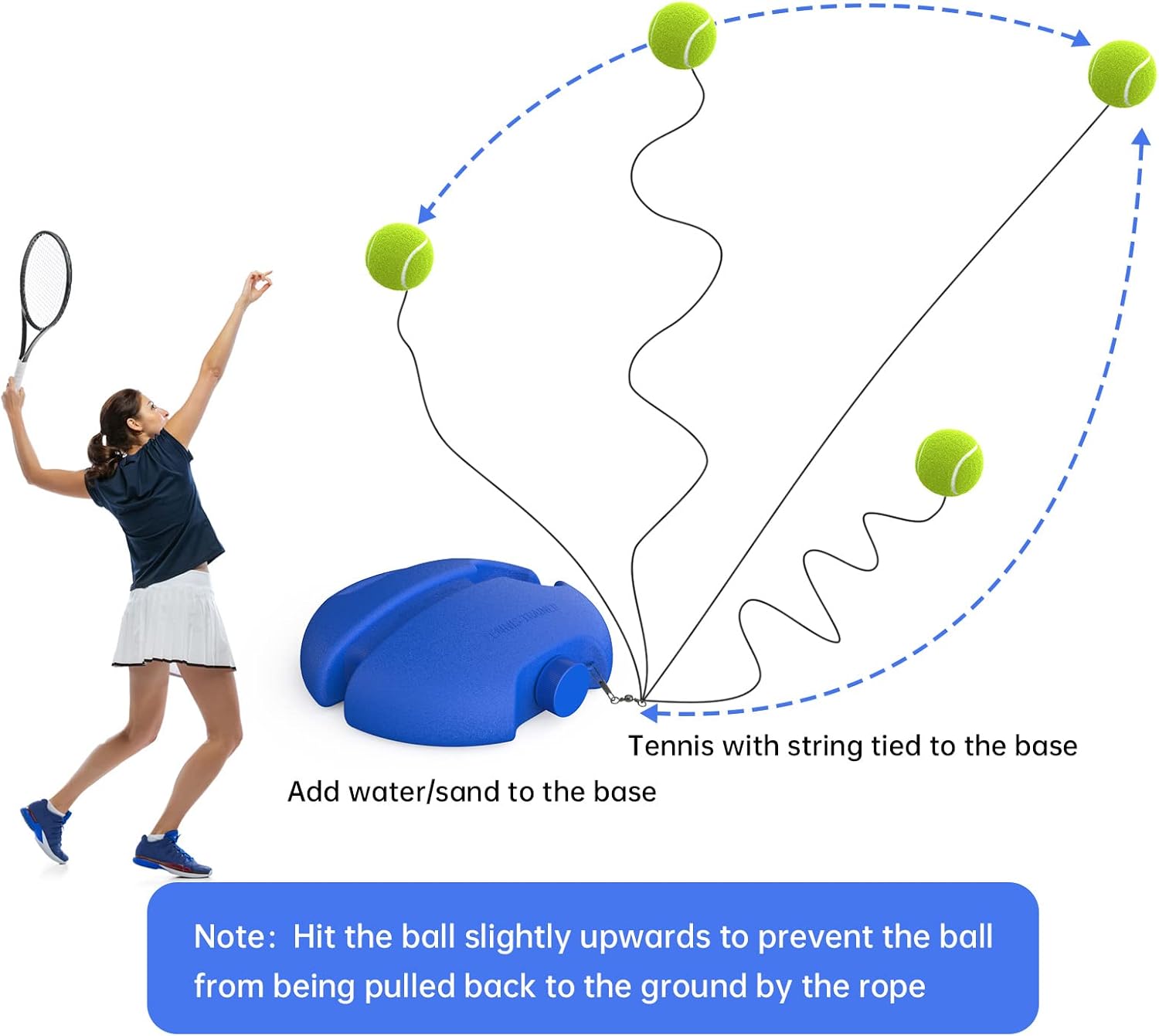 Portable Tennis Training Tool