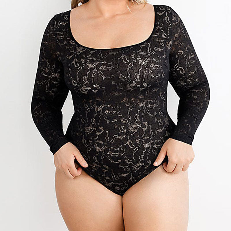 AFZ®LaceLux Sleeve Enhancer Bodysuit