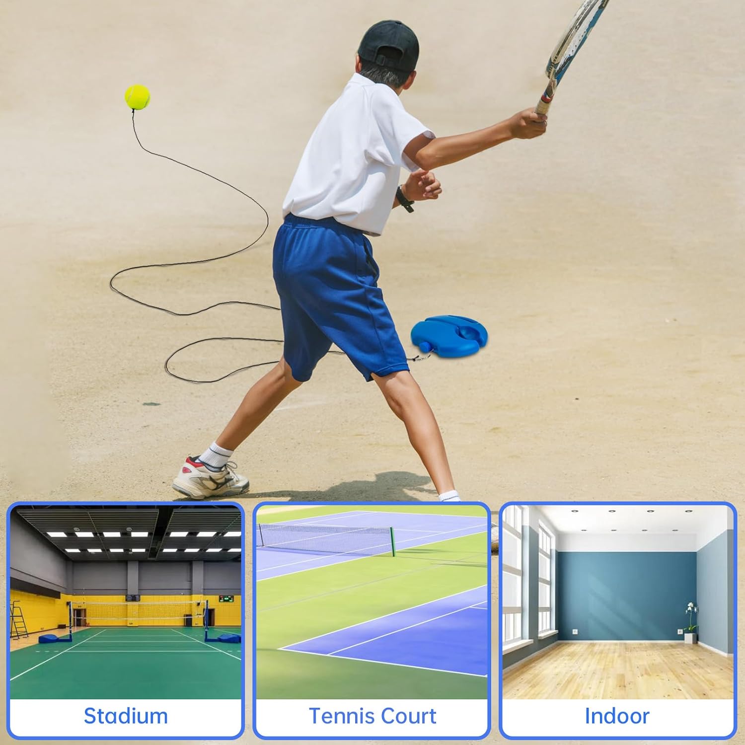 Portable Tennis Training Tool