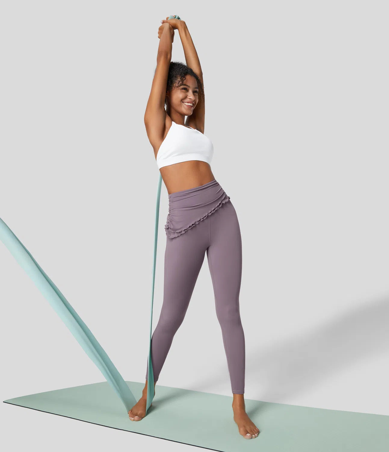 AFZ® Foldover Trim Leggings