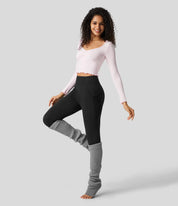 AFZ® Side Hem Leggings