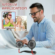 Portable neck fan