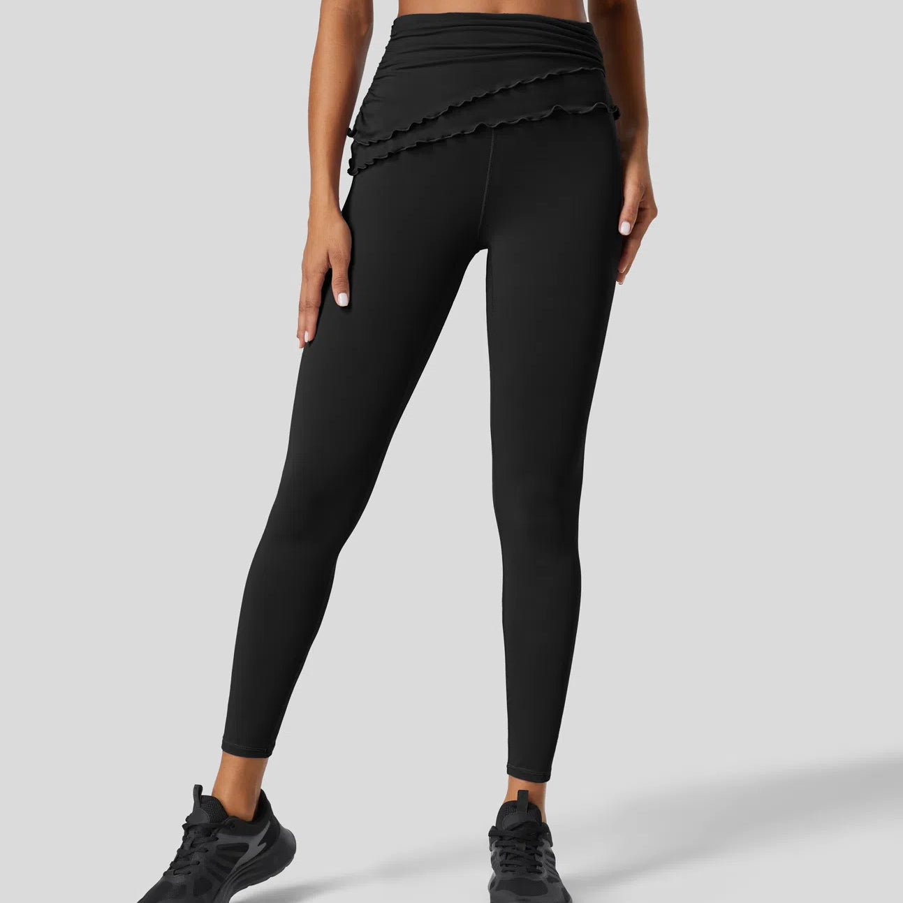 AFZ® Foldover Trim Leggings