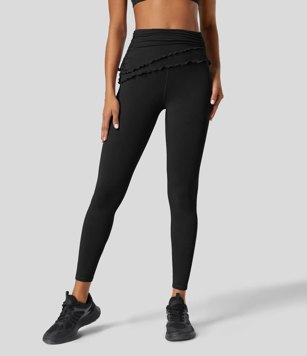 AFZ® Foldover Trim Leggings