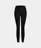 AFZ® Crossover Ripped Leggings