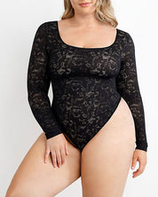 AFZ®LaceLux Sleeve Enhancer Bodysuit