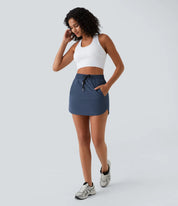 AFZ®Skirtlets Athletic Drawstring Mini-Skirts