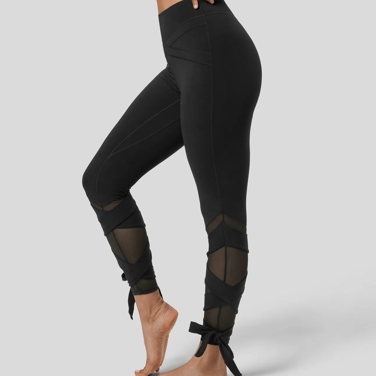 AFZ® Crisscross Lace Leggings