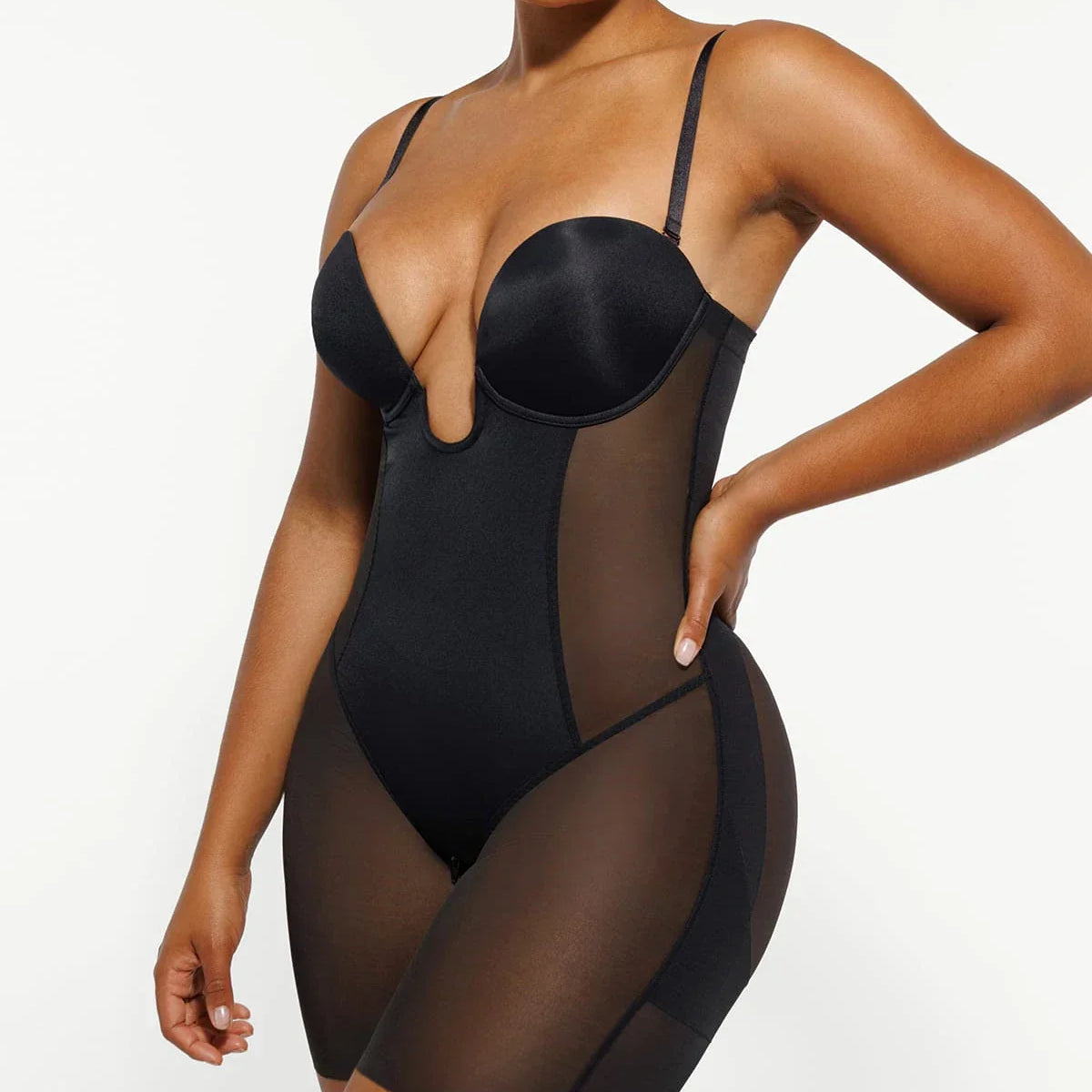 AFZ®SculptFit Deep Plunge Butt-Lifting Bodysuit