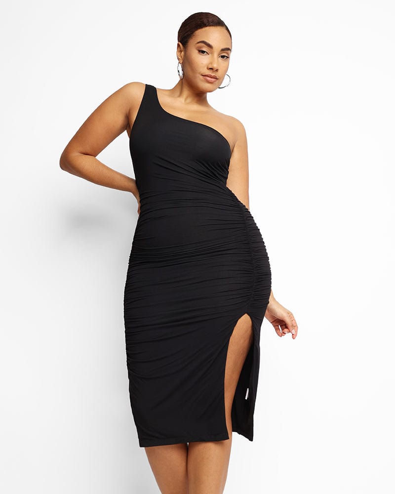 AFZ®GalaGloss Split Shaping Dress